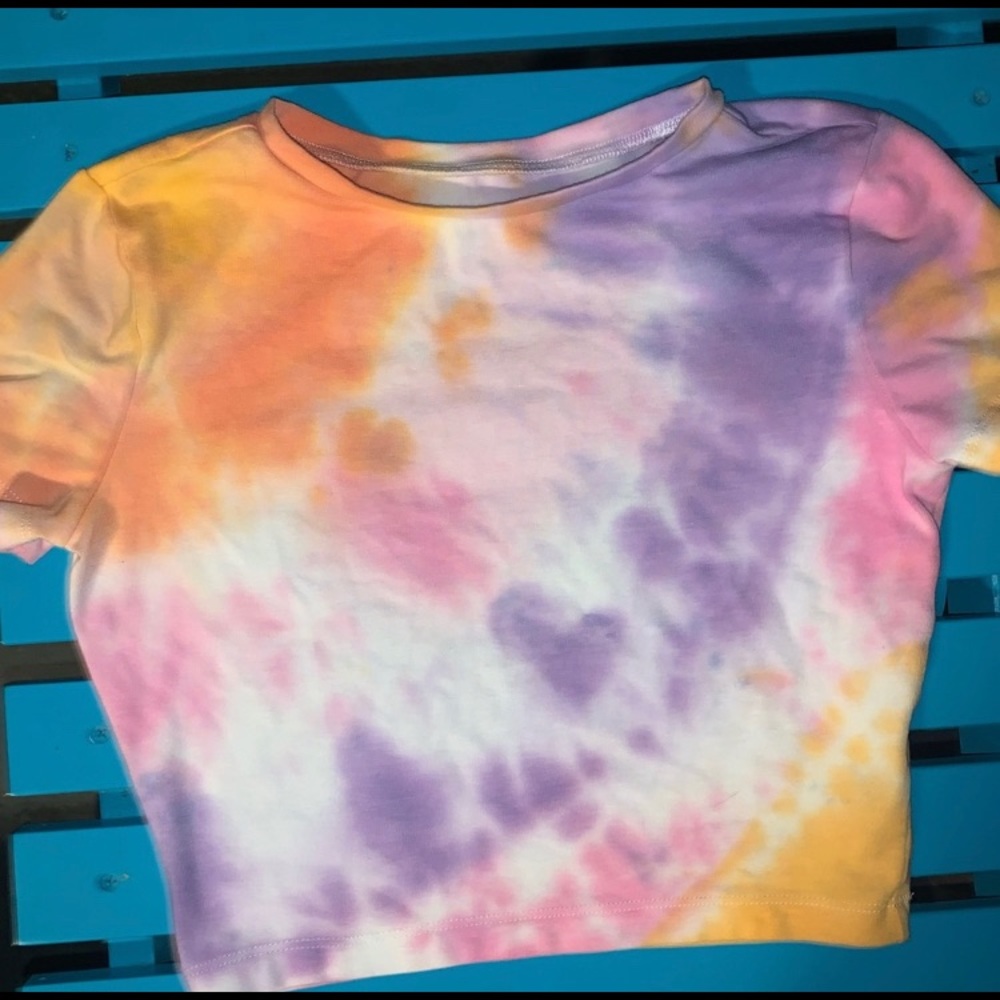 Handmade tie dye crop!